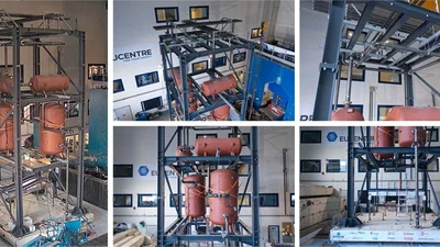 Seismic performance of an industrial multi-storey frame structure with process equipment subjected to shake table testing featured image