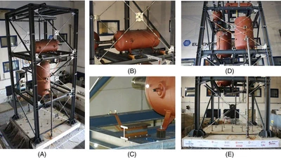 Experimental performance of a multi-storey braced frame structure with non-structural industrial components subjected to synthetic ground motions featured image