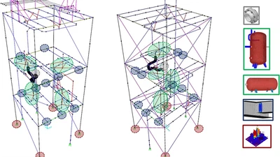 Modelling of non-structural components of an industrial multi-storey frame for seismic risk assessment featured image