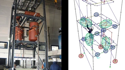 Investigation of the seismic behaviour of structural and non-structural components in industrial facilities by means of shaking table tests featured image